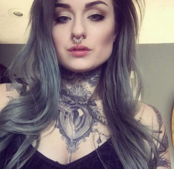 tatt-girls:  Horny tattooed girls