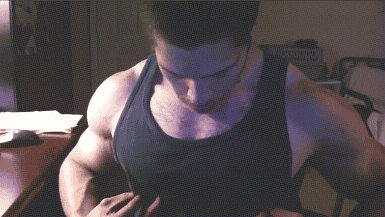bruttebrutus:  buspirona:  Um wow?  Gonna jizz allover this macho mans face and chest