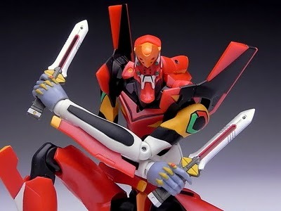 japancool:  ROBOT DAMASHII (SIDE EVA) EVANGELION UNIT 02 As customers request, re-sell now! from EVA JAPAN  hahaha LOOK AT ALL THOSE KAWAII POSES