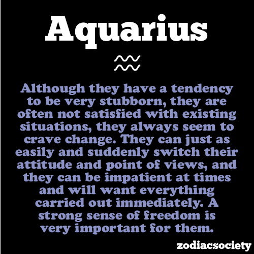 Porn zodiacsociety:  Aquarius Facts photos