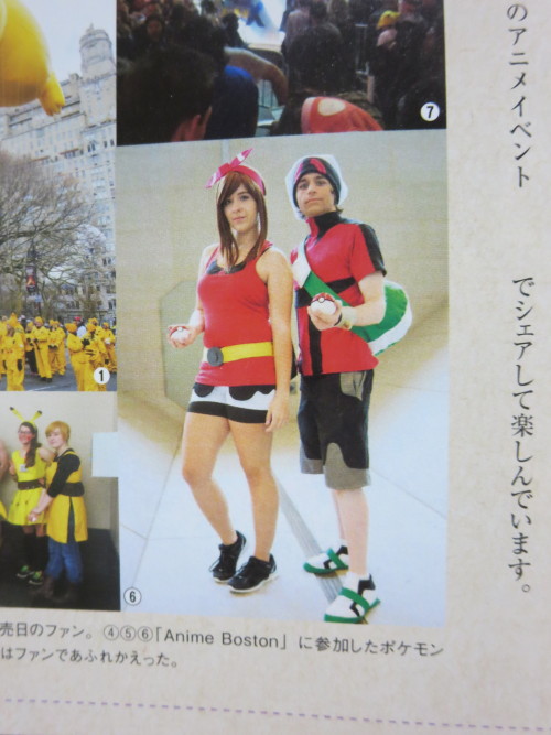 caffeinatedcrafting:Got a photo published in pokemon life out of the ORAS set I did at Otakon a year