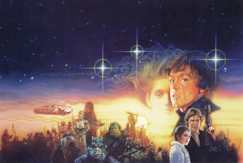 june2734:Star Wars Novel Covers Illustrations by Drew Struzan