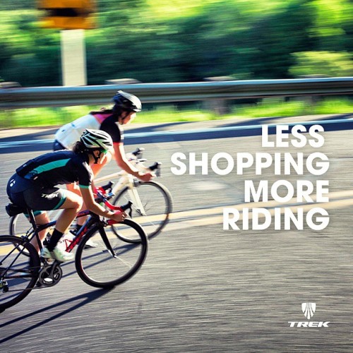 pedalitout: Need we say more? #likeagirl #womenscycling #TrekBikes #cycling Credit trekbikes via ht