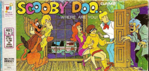 zgmfd:Scooby Doo, Where Are You! game, Milton Bradley (1973)