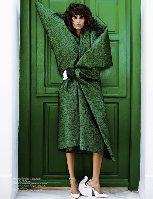 photographicpictures: Mica Arganaraz by Mario Testino - Maison Margiela Artisanal Fall 2015When did 