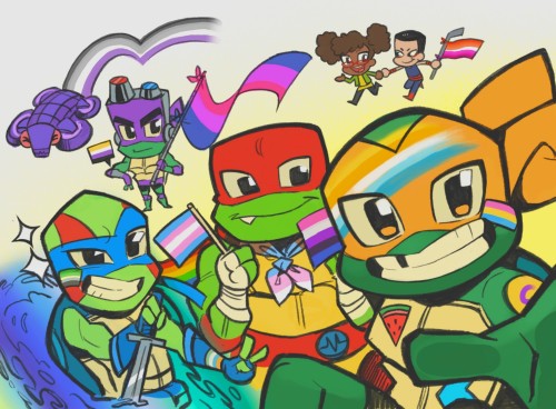 Here's Some Pride Art !!
