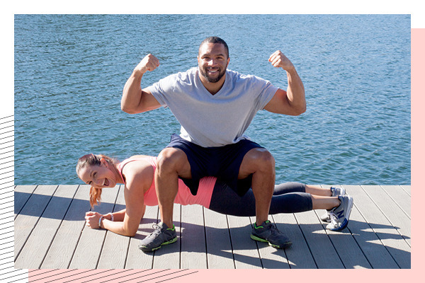 the-exercist:  Planks with Body Weight  1: One partner comes into a plank on the