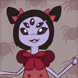 snowleoparding:  muffet is so cute eee 