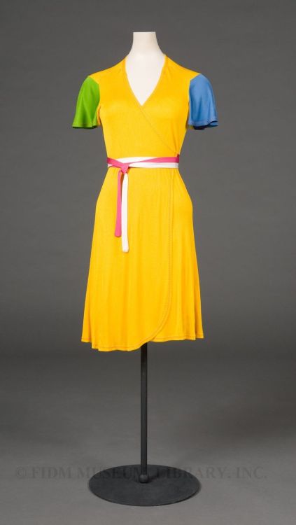 Stephen Burrows wrap dress, 1970-71