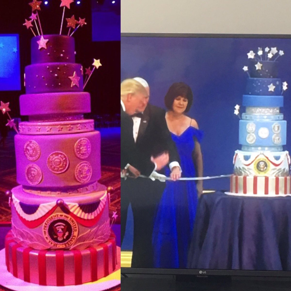 rafi-dangelo: (Twitter) President Velveeta plagiarized his inauguration cake. A.