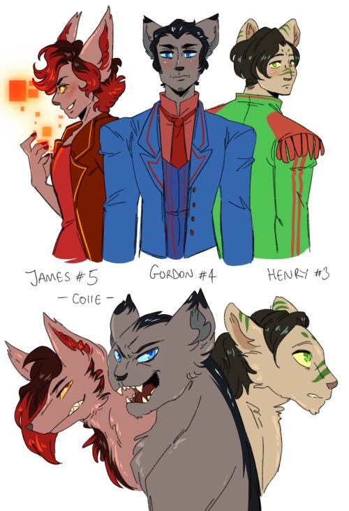 Cleaning Out My Drafts- Some Designs For An AU Based On One Of My Original Projects That Only My Husband