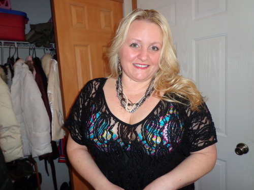 sweet-titties2:  Who likes what I wore out last night?  A see through top with my bra showing though?