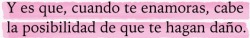 Sentirse libre para poder sentir.