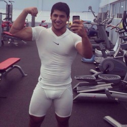 njstud:  looking good man.  Thanks.   I like to wear my nike or underarmour compression