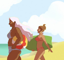 ear-worm:  beach babes [deviantart version]