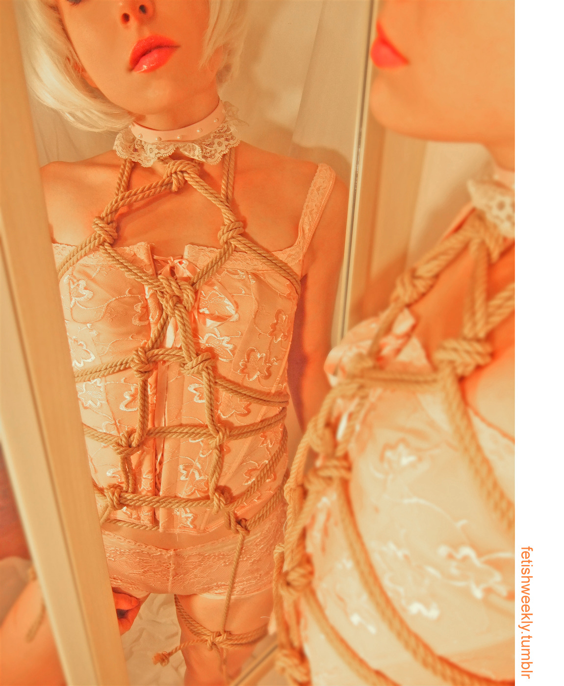fetishweekly:  Preview for this week’s shoot! Model: Hazel Maybrook 