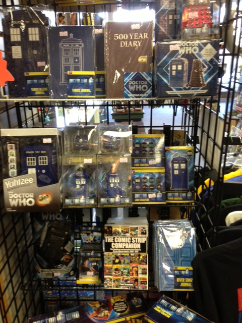 superwholocked221b:  rachelanne716:  superwholocked221b:  For my birthday, my dad took me and my friends to a store dedicated to doctor who. this is only about 1/3 of the store. They had every single sonic screwdriver. They also had supernatural stuff