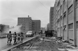 life:  Today we look back on a series of photographs made in Chicago in 1954 and featured in LIFE in the spring of 1955, focusing on what the magazine called the “encroaching menace” of the city’s slums. See the photos here on LIFE.com (Fritz Goro—Time