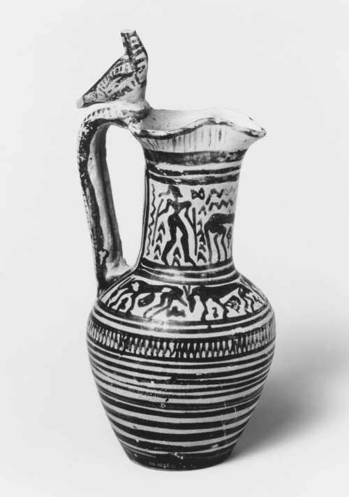met-greekroman-art:Terracotta oinochoe (jug), Metropolitan Museum of Art: Greek and Roman ArtRogers 