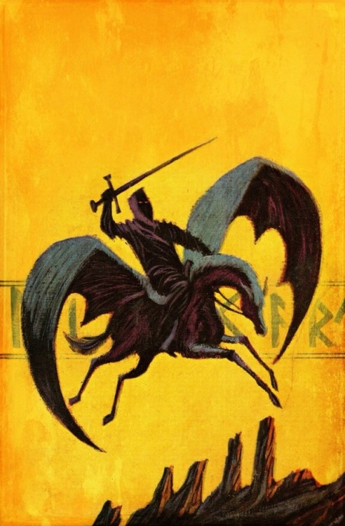 Jack Gaughan’s cover art for the (unauthorized, but pivotal) first paperback edition of the Lord of 