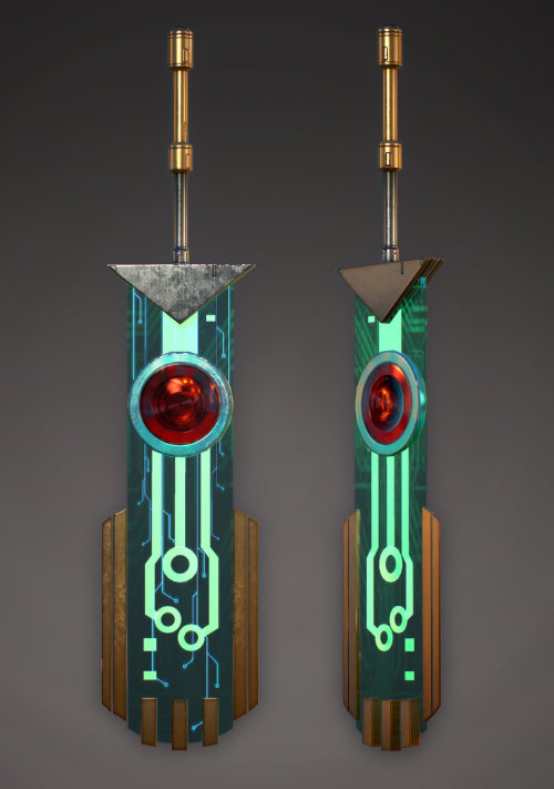 cyberclays:  Transistor: Red - fan art by chang-gon shin 