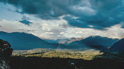 evanbellphoto:  Clouds passing over the Cascades