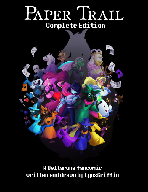 lynxgriffin: Aaaand it’s here for Deltarune’s third anniversary! The Paper Trail complet