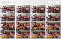 Bbwsurf:http://clips4Sale.com/studio/90817/ I Love My Friends And I Love To Eat!