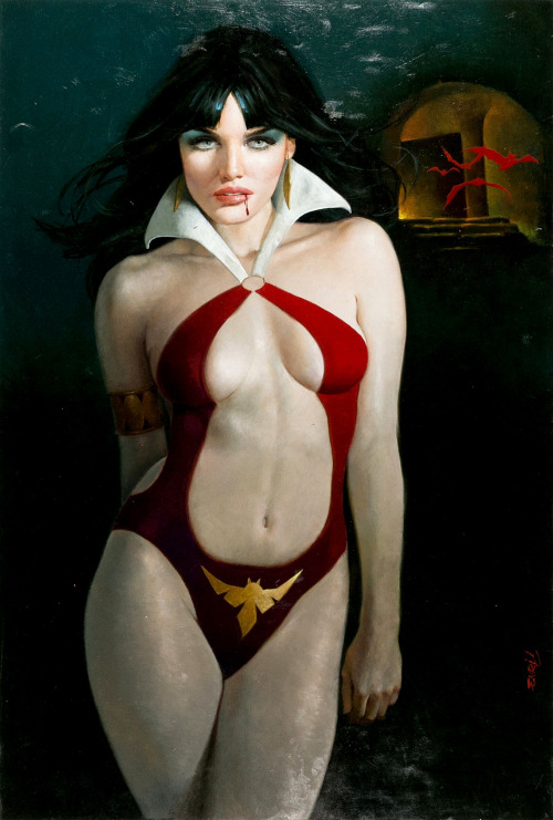 gameraboy2:Vampirella, the Daughter of Drakulon by Enric (Enrique Torres-Prat)