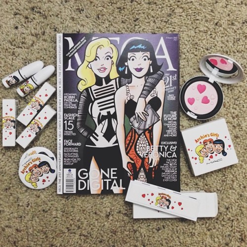 Love the MAC Archie&rsquo;s girls collection &amp; one of my favorite magazine covers ever (