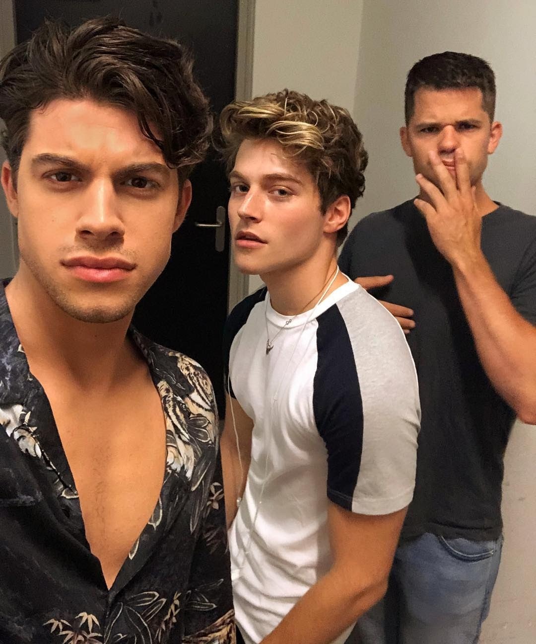 So there's this massive Englishman — froy gutierrez Sandwiched between teen  wolf...