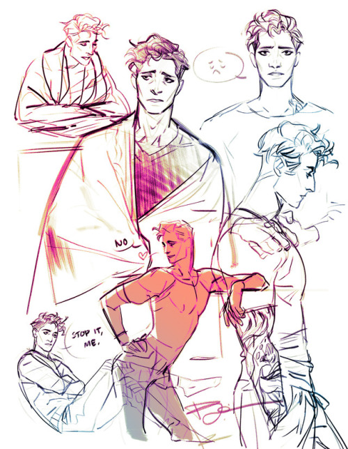 Jost sketch page. 