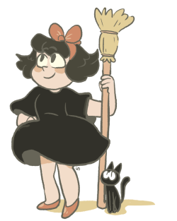 Mushroomstairs:  Yesterday Was A Ghibli Day I Guess!! I Watched Kiki For The First