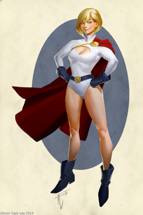 comicbookwomen:  Powergirl Update by Gorrem adult photos