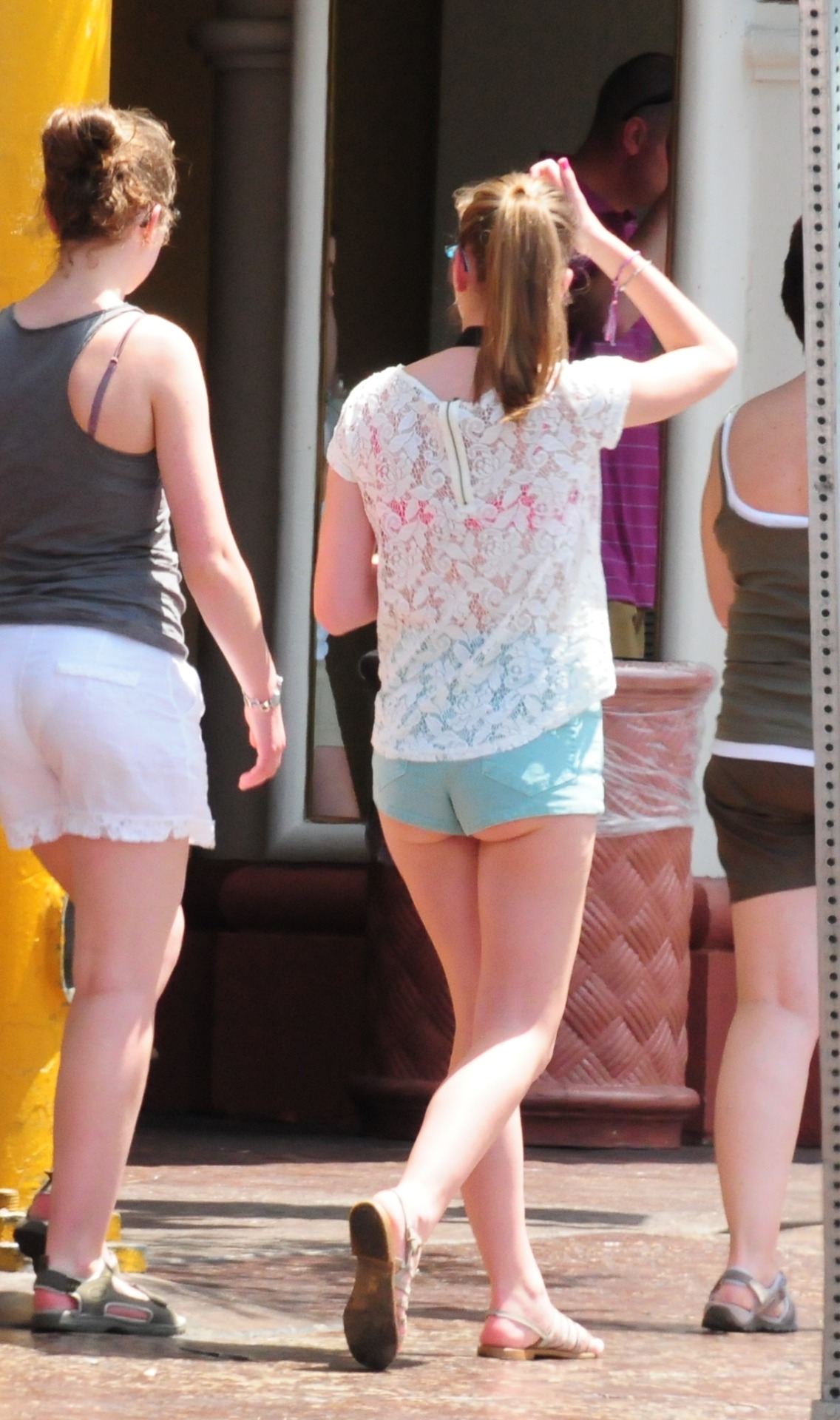 Those are some really nice shorts on one fine ass.