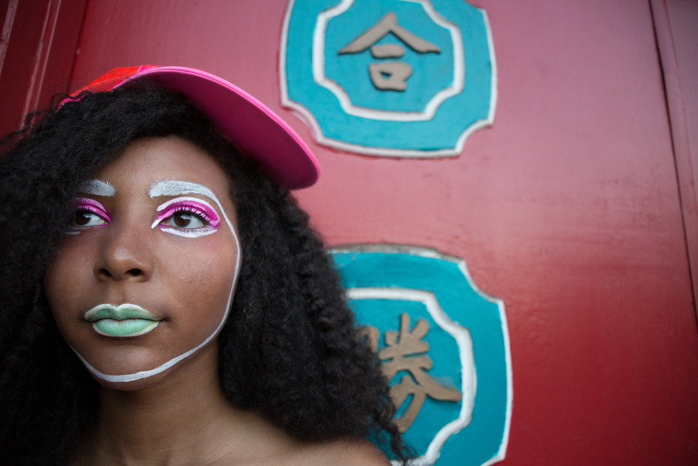 alternativeblackgirls:  Armoire Mag Exclusive: Zsipporah in Chinatown         
