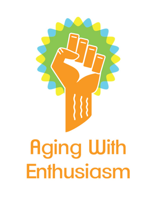 This is a logo I was developing for a program called Aging With Enthusiasm. I wanted to try to make 