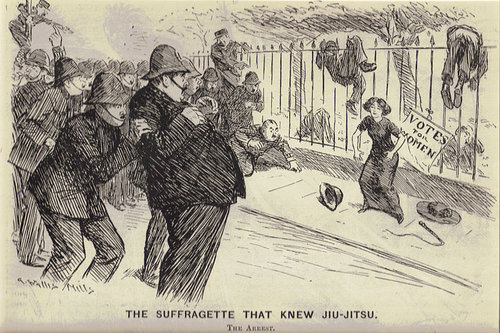 Edith Garrud, the Jujitsu Suffragist,“Woman is exposed to many perils nowadays, because so man