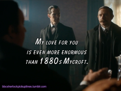 The Best Of The Abominable Bride Pick-Up Lines, Based On Number Of Notes.i Just Realized