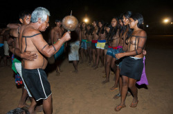   Xavante people, by Gustavo Baxter.  