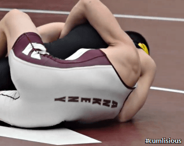 wrestleman199:  cumlisious:  More @ cumlisious.tumblr.com  the white singlet wrestler walked 