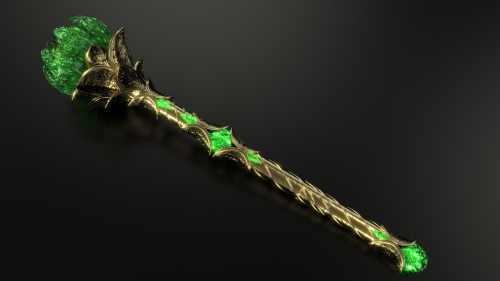 melchiordahrk: Marine (Etrelley) has created a nearly complete set of glass weaponry in the same, breathtaking style. Visit their gallery for more great 3D artwork! Previous post with more TES-inspired 3D artwork. 