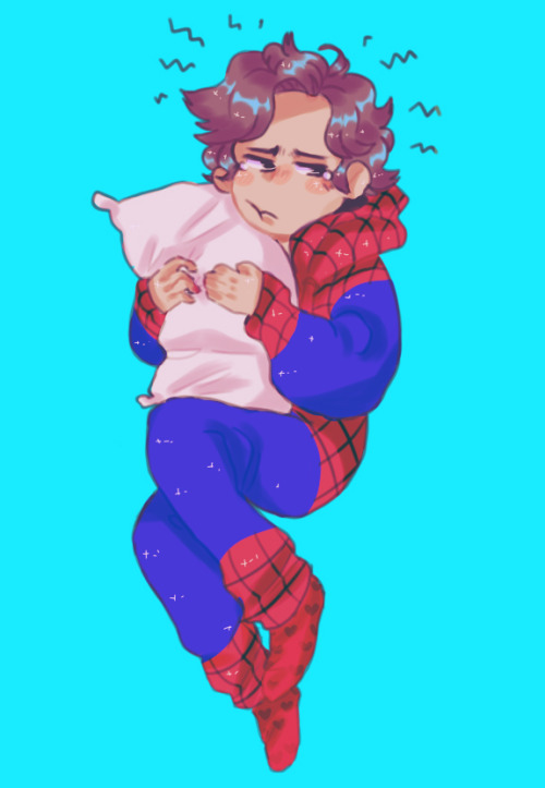 yawndogs:me me sad spidey.