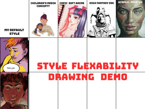 Hello! I will be streaming a style flexibility demo, just sharing how I approach working in styles t