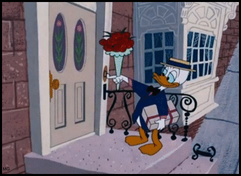mothgirlwings:Huey, Dewey and Louie sabotage Donald and Daisy’s date in “Donald’s Diary” (1954)