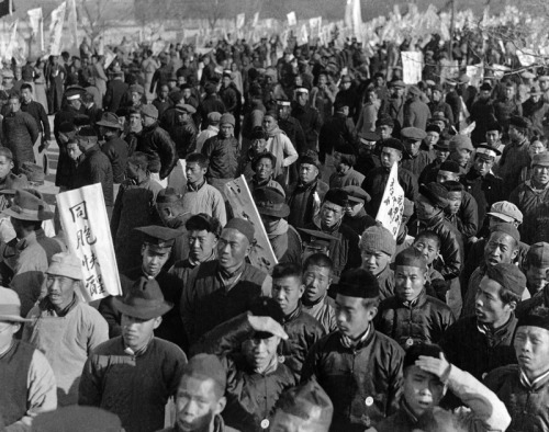 May Fourth @ Tian’an Men, Beijing, 1919 The May Fourth Movement – so famous in China it doesn’t need