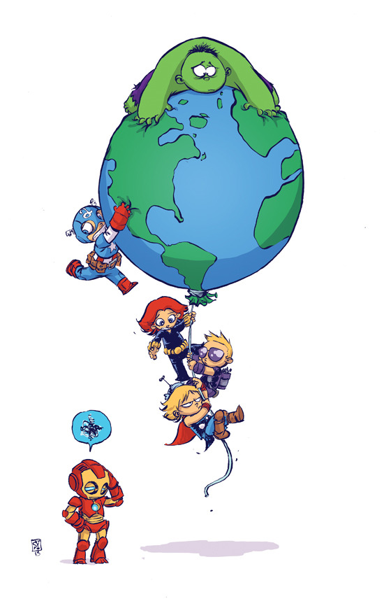 thezodiack:  Marvel baby variants by Skottie Young (part 6) - part 1 - part 2 - part