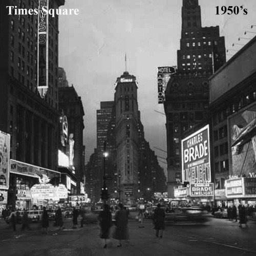 Times Square through the years