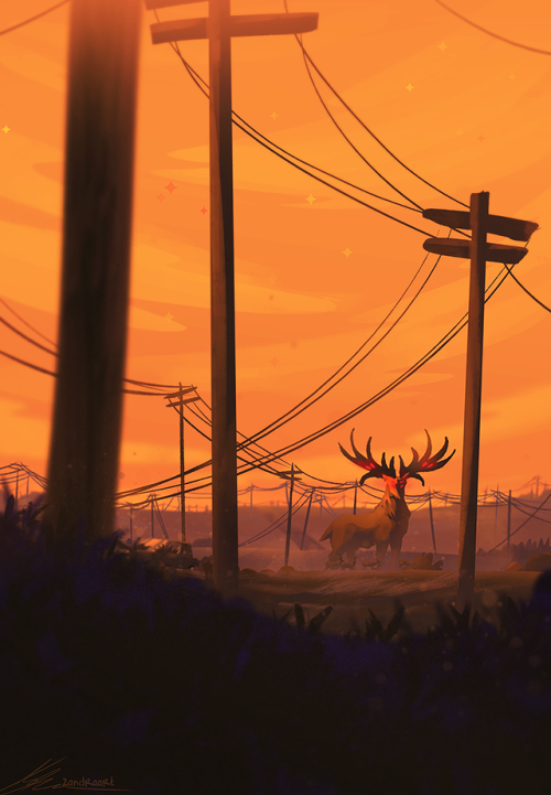 forest of wires