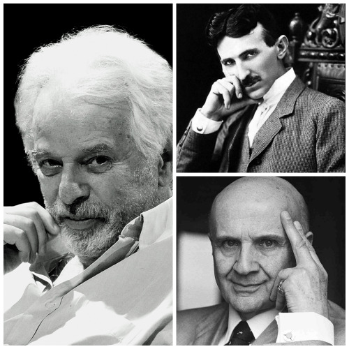 Sguardi inconsapevolmente fratelliDalla serie “Eyes Wide Open”Alejandro Jodorowsky, Nikola Tesla, Gu